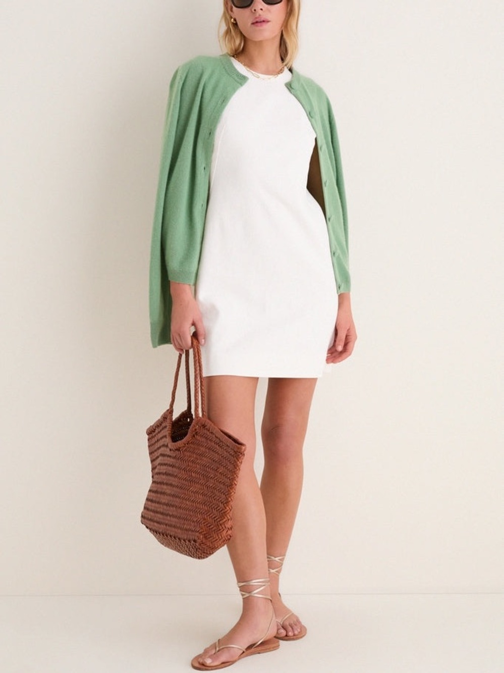 Tuckernuck White Yvette Mini Dress NWT Small